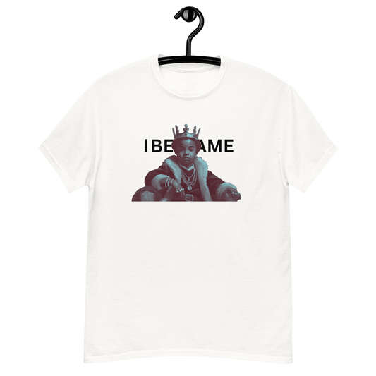 I, Became white tee